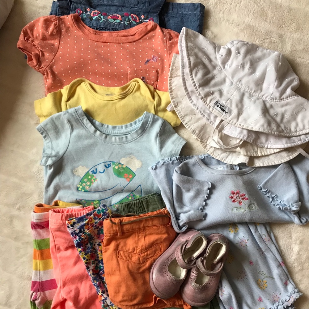 15 piece Spring/Summer baby girl bundle ☀️ EUC